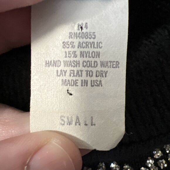 Harold House Vintage 70s Womens S Sweater USA Made 3/4 Sleeve Light Embellished - Picture 10 of 10